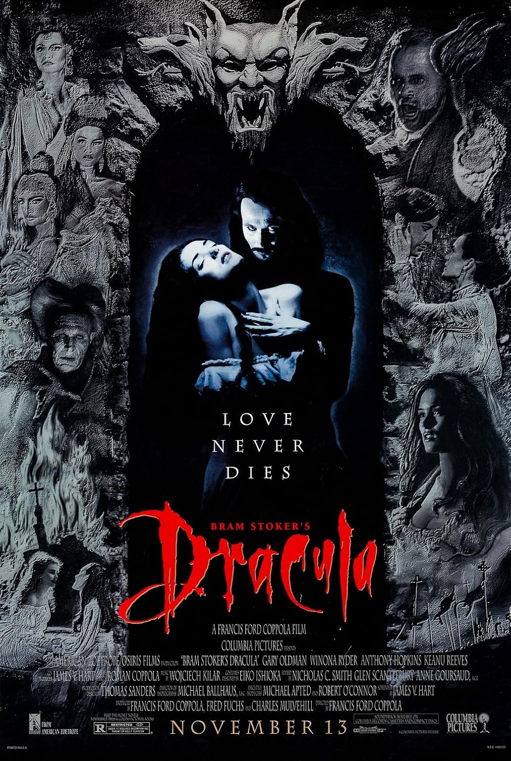 Dracula (1992) Rem 1080P Bluray X265 Hevc Esub [Dual Audio][Hindi 5 1 English 5 1] -Kmhd