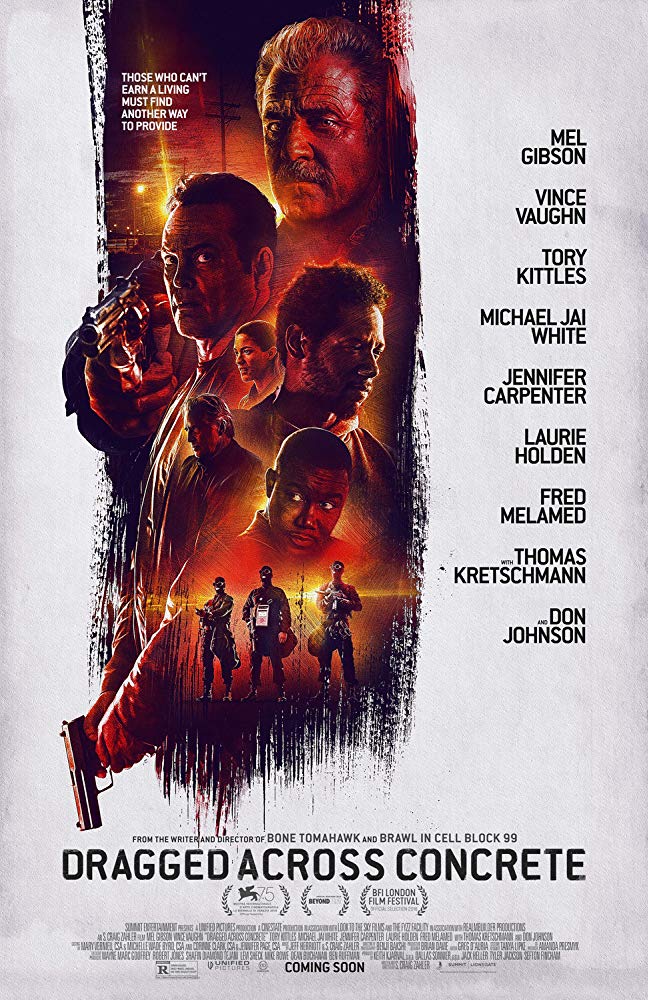 Dragged Across Concrete (2018) 1080P Bluray X265 Hevc 10Bit Dts 5 1 Msubs-Sampa