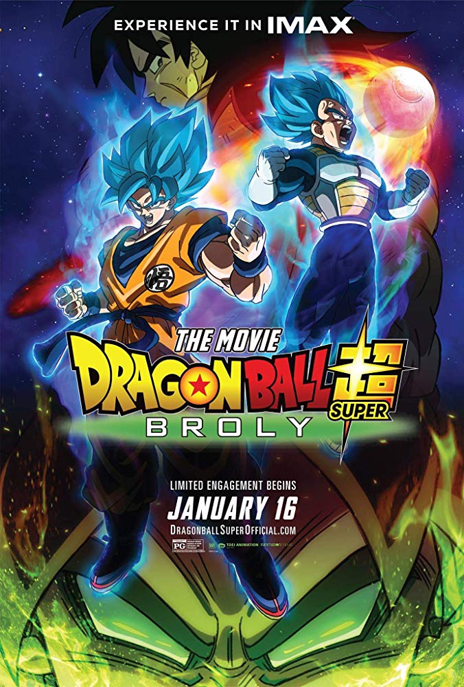 Dragon Ball Super Broly (2018) 1080P Bluray X265 Hevc Esub [Dual Audio][English 5 1 Japanese 5 1] - Sampa