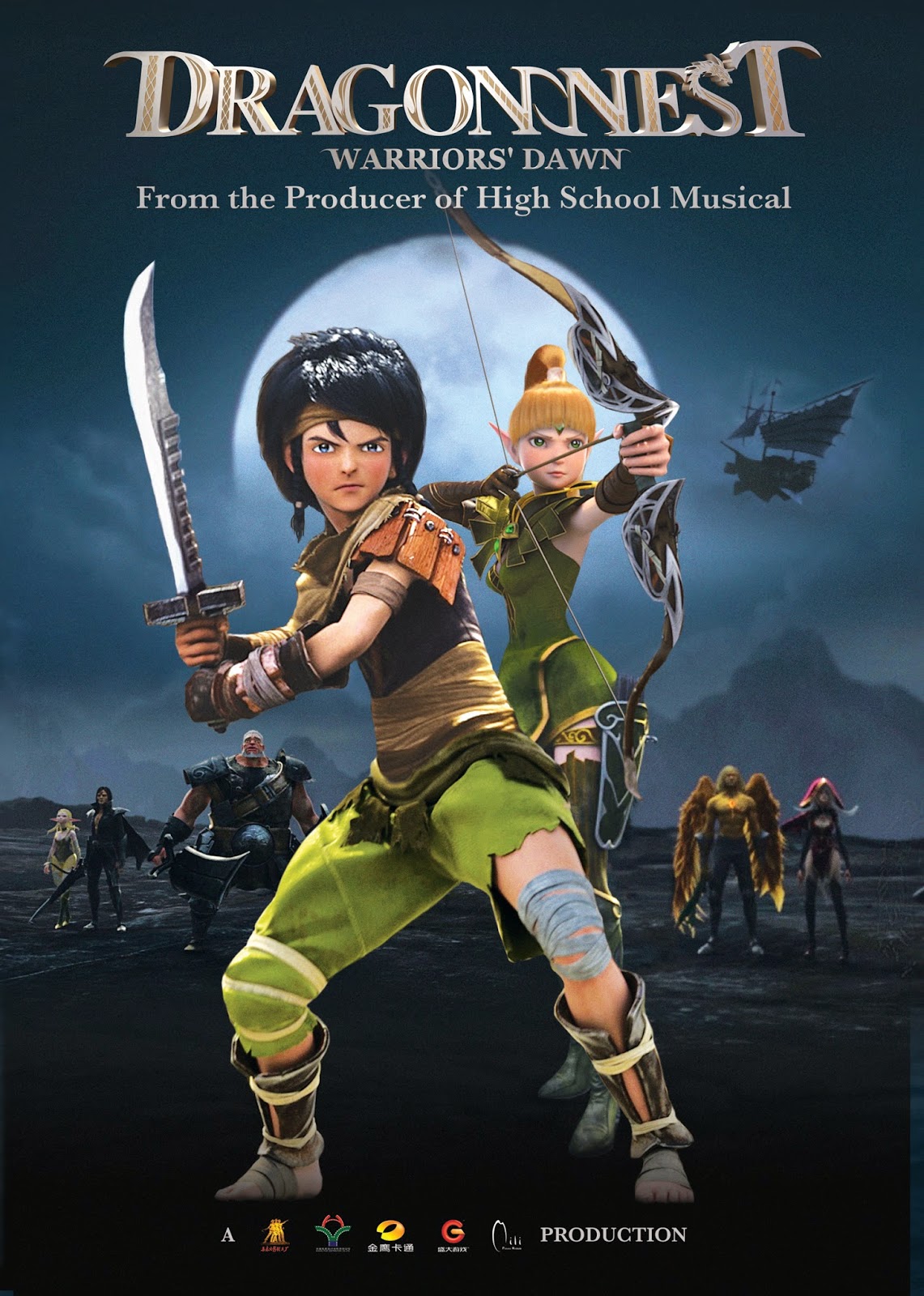 Dragon Nest Warriors Dawn 2014 720P Bluray X264 Yify