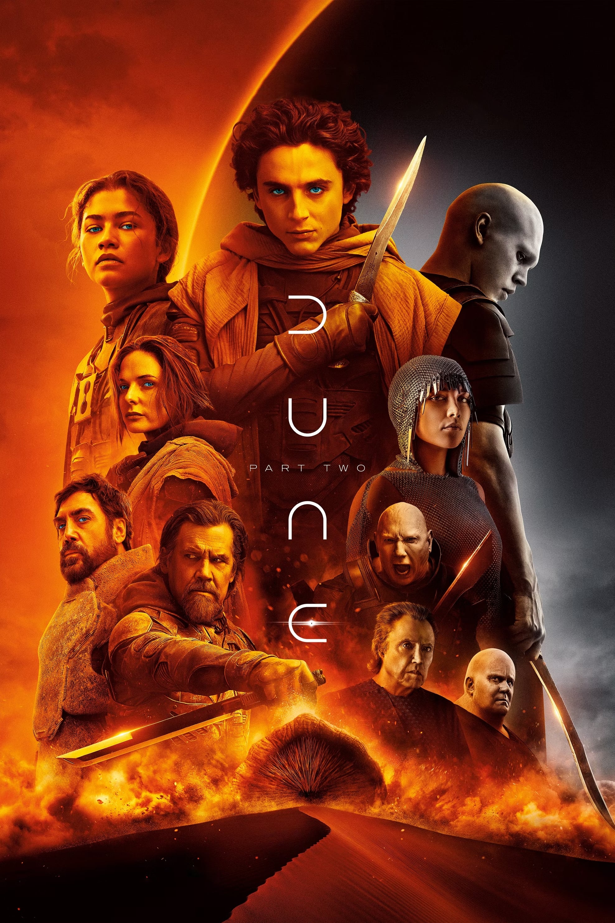 Dune Part Two (2024) 1080P Bluray X265 Hevc Esub [Dual Audio][Hindi 5 1 English 5 1] -Mkvc