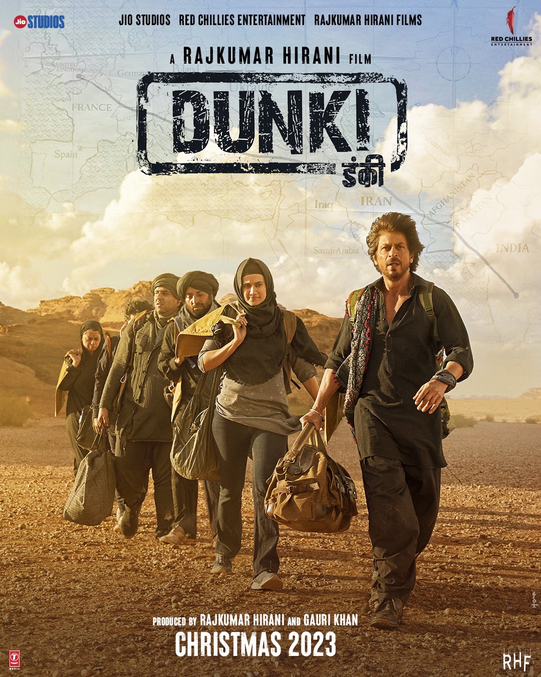 Dunki (2023) Hindi 1080P Nf Webrip X264 Dd5 1 Esub - Downloadhub