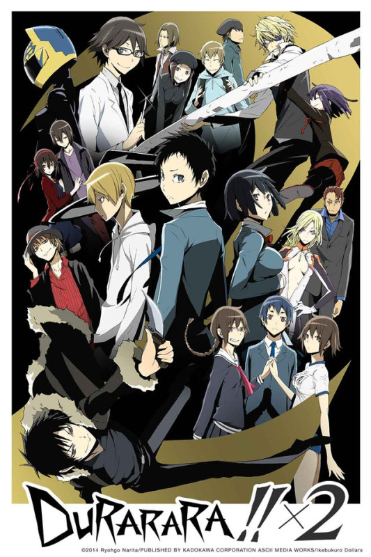 Durarara!!X2 (Tv Cartoon 2015–2016) 720P [Dual Audio]