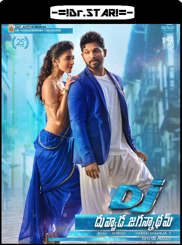 Duvvada Jagannadham (2017) Uncut 1080P Ds4K Webrip X265 Hevc Esub [Dual Audio][Hindi 5 1 Telugu 5 1] -Hdhub
