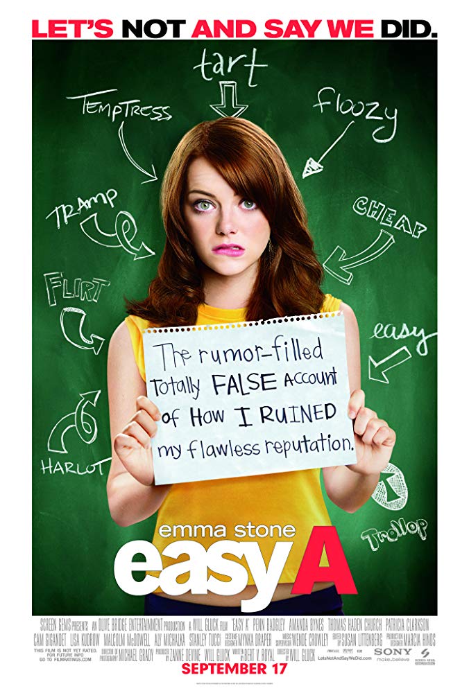 Easy A (2010) 1080P Bluray X265 Hevc Esub [Dual Audio][Hindi 5 1 English 5 1] -Msmod