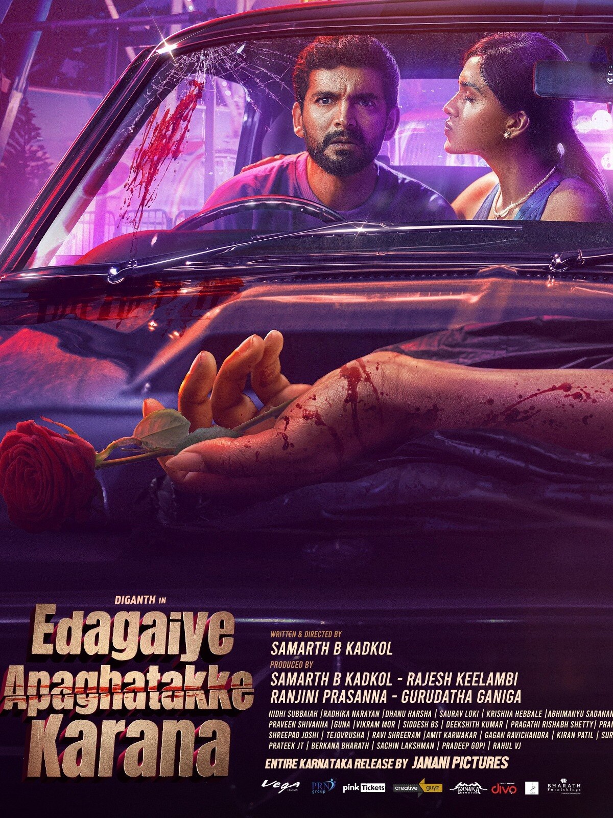 Edagaiye Apaghatakke Karana (2025) Uncut 720P Webrip X264 Esub [Dual Audio][Hindi 2 0 Kannada 2 0] -Mkvc
