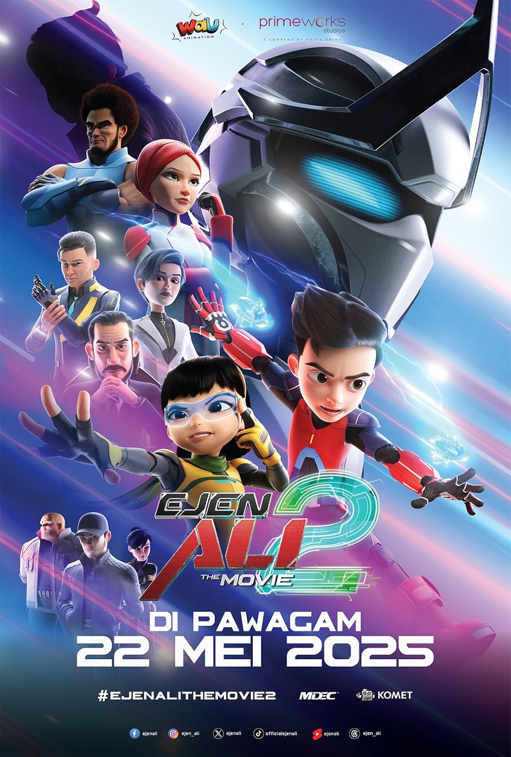 Ejen Ali The Movie 2 2025 Malay 720P Nf Web-Dl X264 Msubs-Pahe