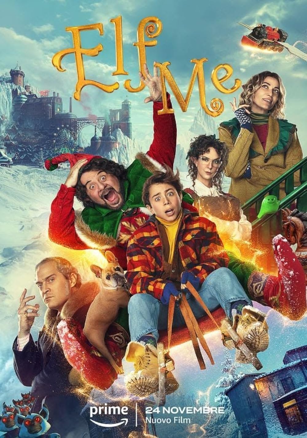 Elf Me (2023) 720P Amzn-Web X264 Msubs [Dual Audio][Hindi 5 1 English 5 1] -Mkvc