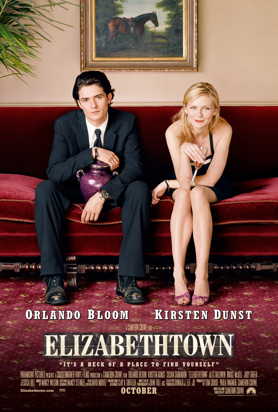 Elizabethtown (2005) 720P Bluray X264 Esub [Dual Audio][Hindi 2 0 English 5 1] -Ssrm