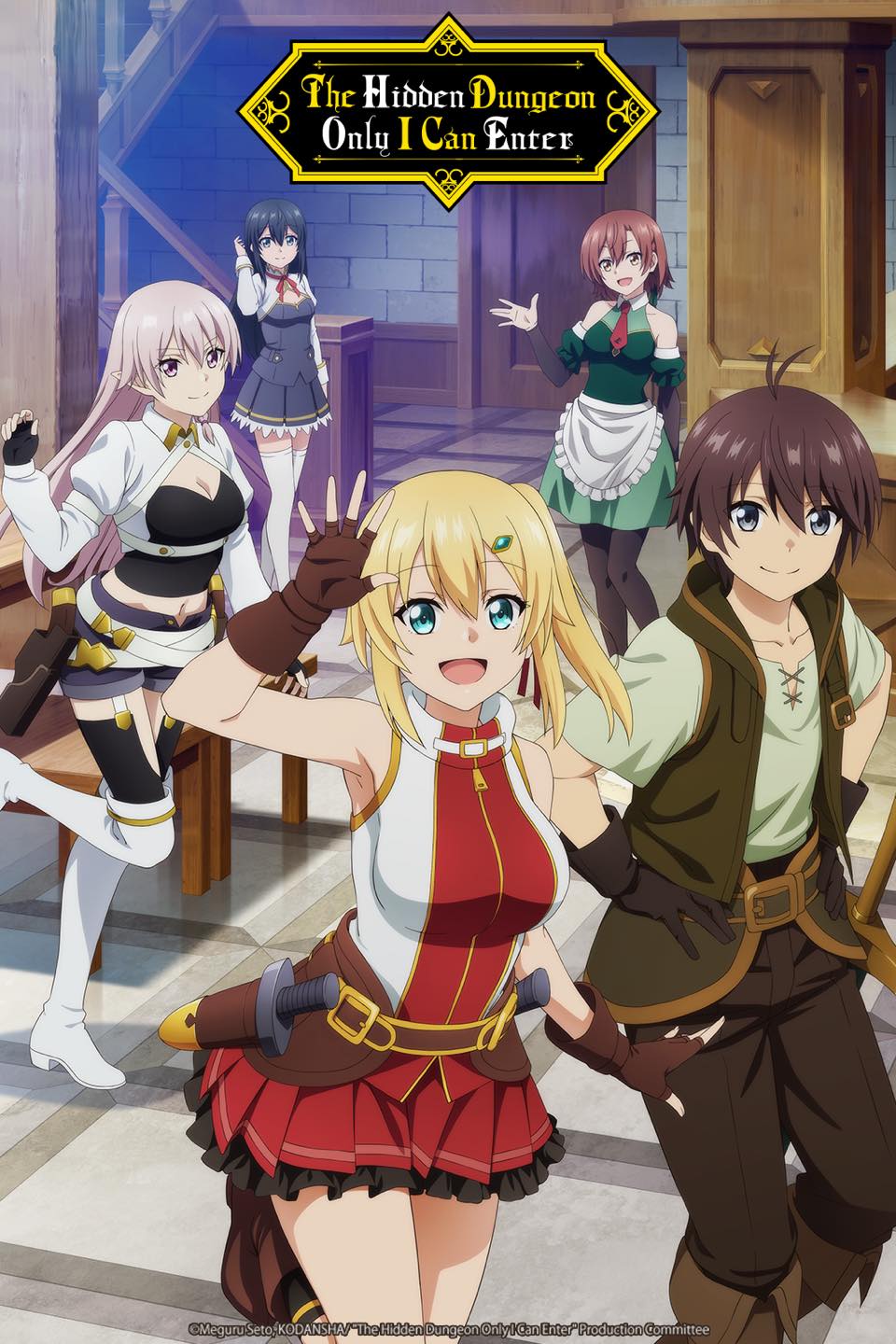[Ember] The Hidden Dungeon Only I Can Enter S01E01 [Dual Audio][1080P Webrip X265 Hevc 10Bit Esub]