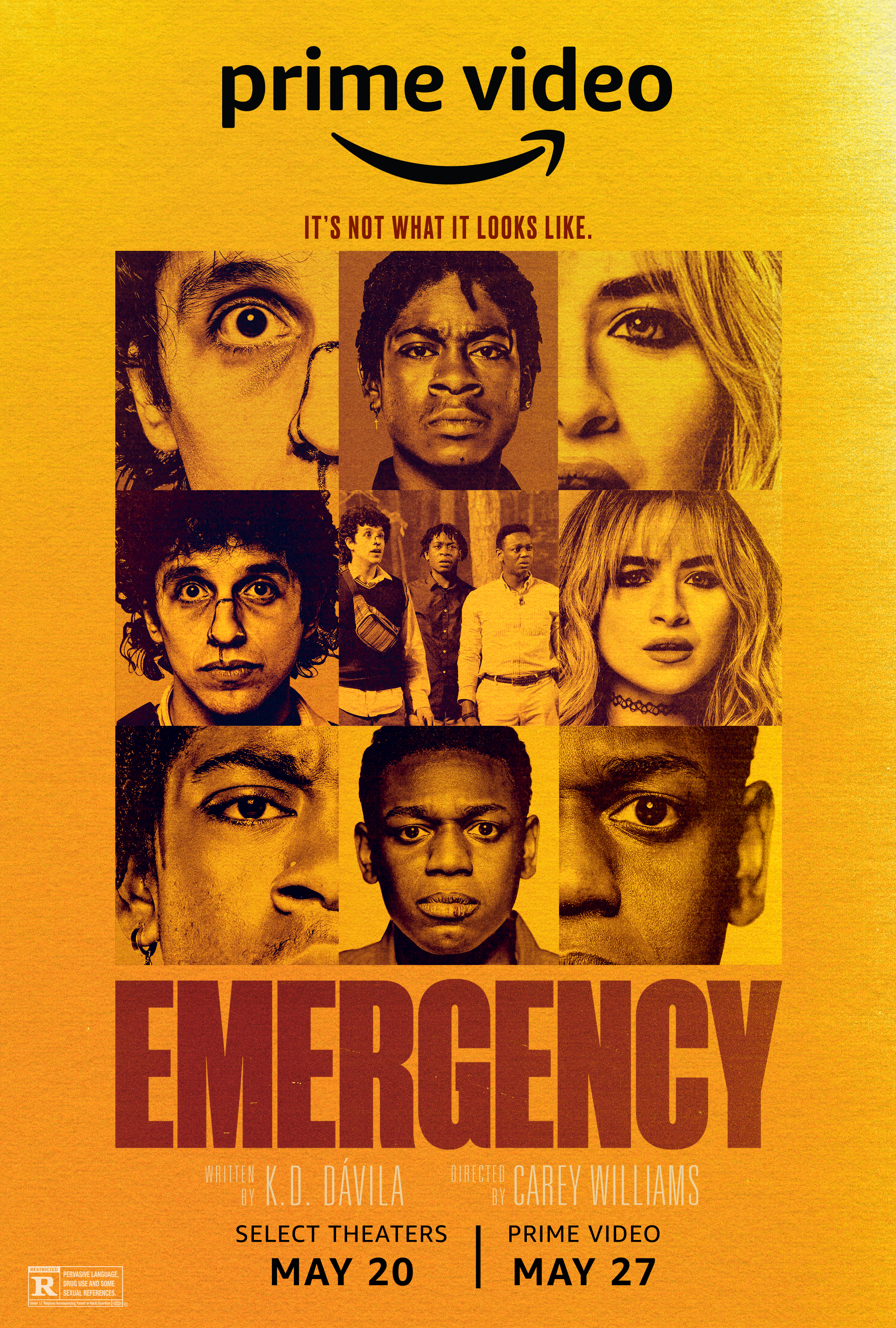 Emergency 2022 720P Amzn Webrip 800Mb X264-Galaxyrg