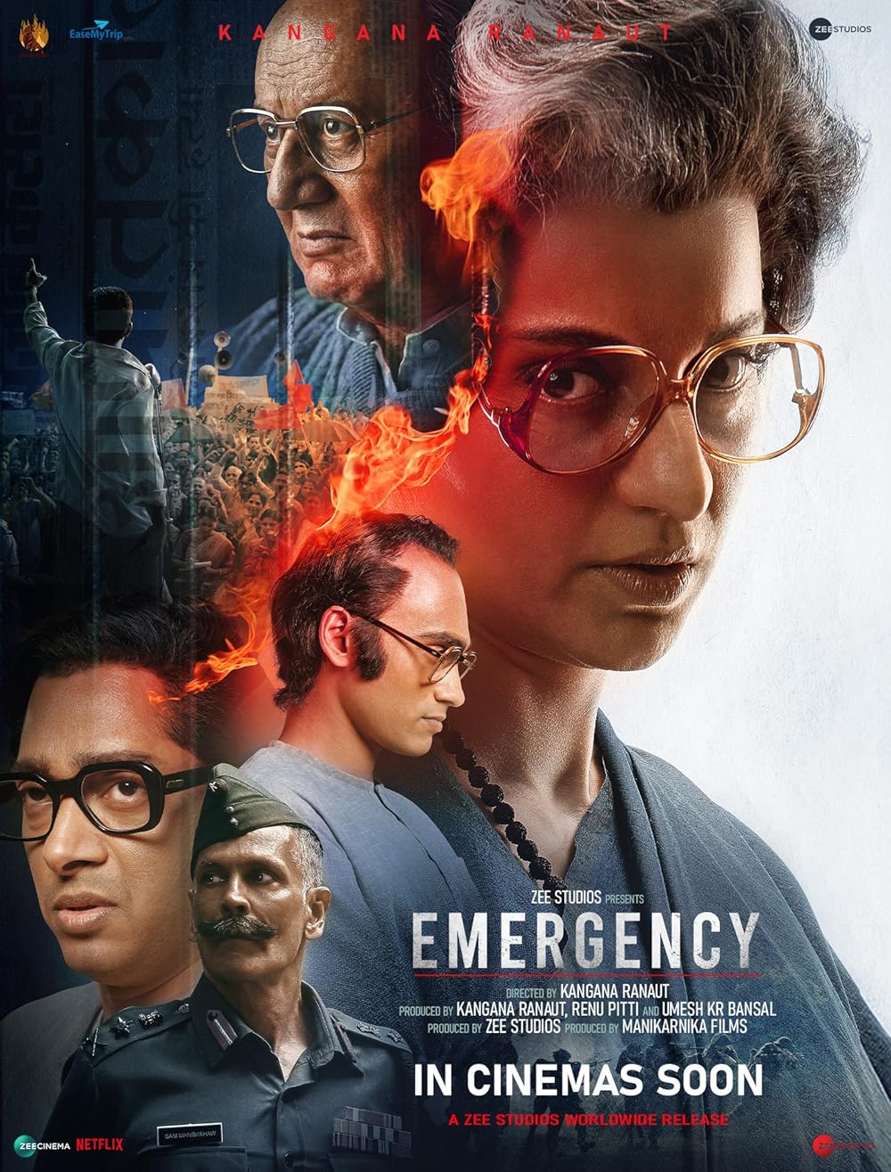 Emergency (2025) Hindi 1080P Nf Webrip X264 Dd5 1 Msubs - Mkvcinemas