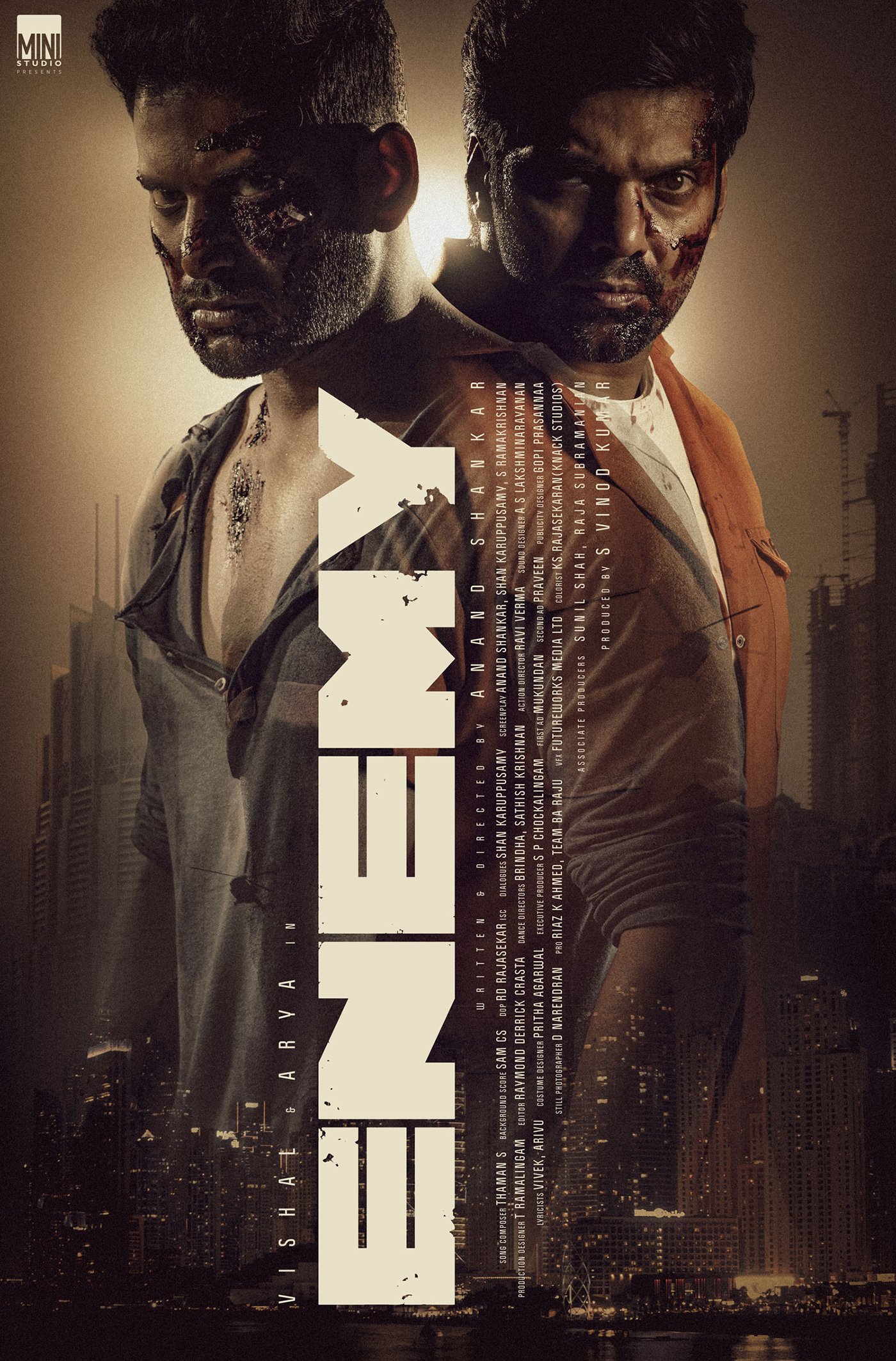 Enemy (2021) Tamil 1080P Webrip X264 Esub -1Tmv