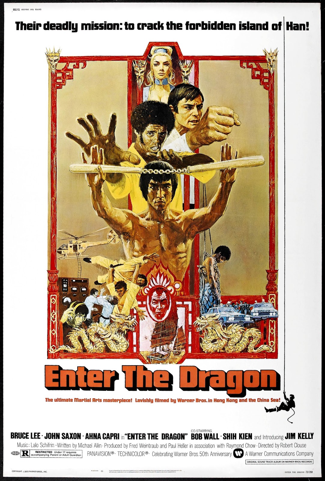 Enter The Dragon (1973) 720P Bluray X264 Esub [Dual Audio][Hindi 5 1 English 5 1] -Mkvc