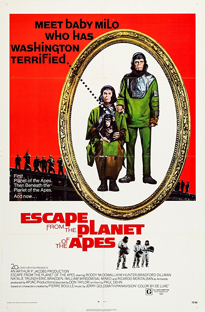 Escape From The Planet Of The Apes 1971 720P Brrip X264 Gaz Yify