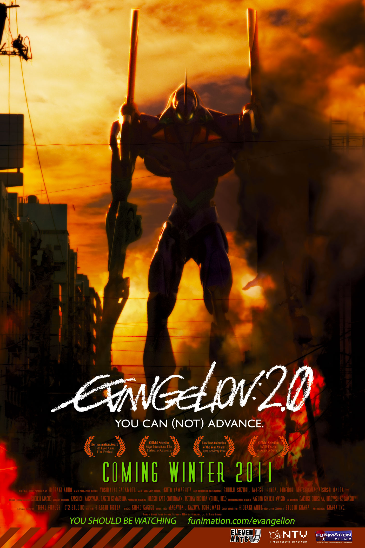 Evangelion 2 0 You Can Not Advance (2009) 1080P Bluray X265 Hevc Esub [Multi Audio][Hindi 5 1 English 5 1 Japanese 5 1] -Sampa