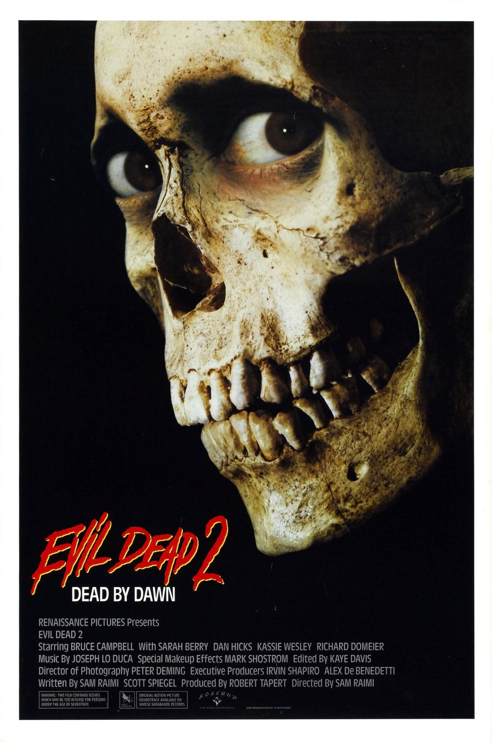 Evil Dead Ii (1987) Remastered 720P Bluray X264 Esub [Dual Audio][Hindi 2 0 English 5 1] -Maddiction