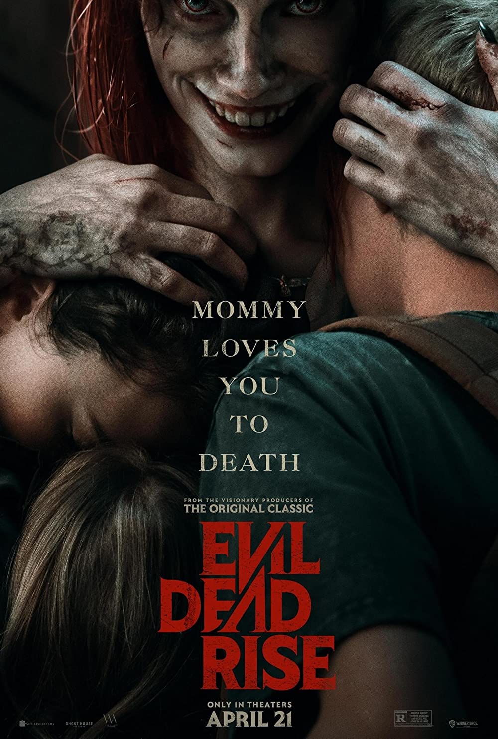 Evil Dead Rise (2023) 1080P Bluray X265 Hevc Esub [Dual Audio][Hindi 5 1 English 5 1] -Mkvc