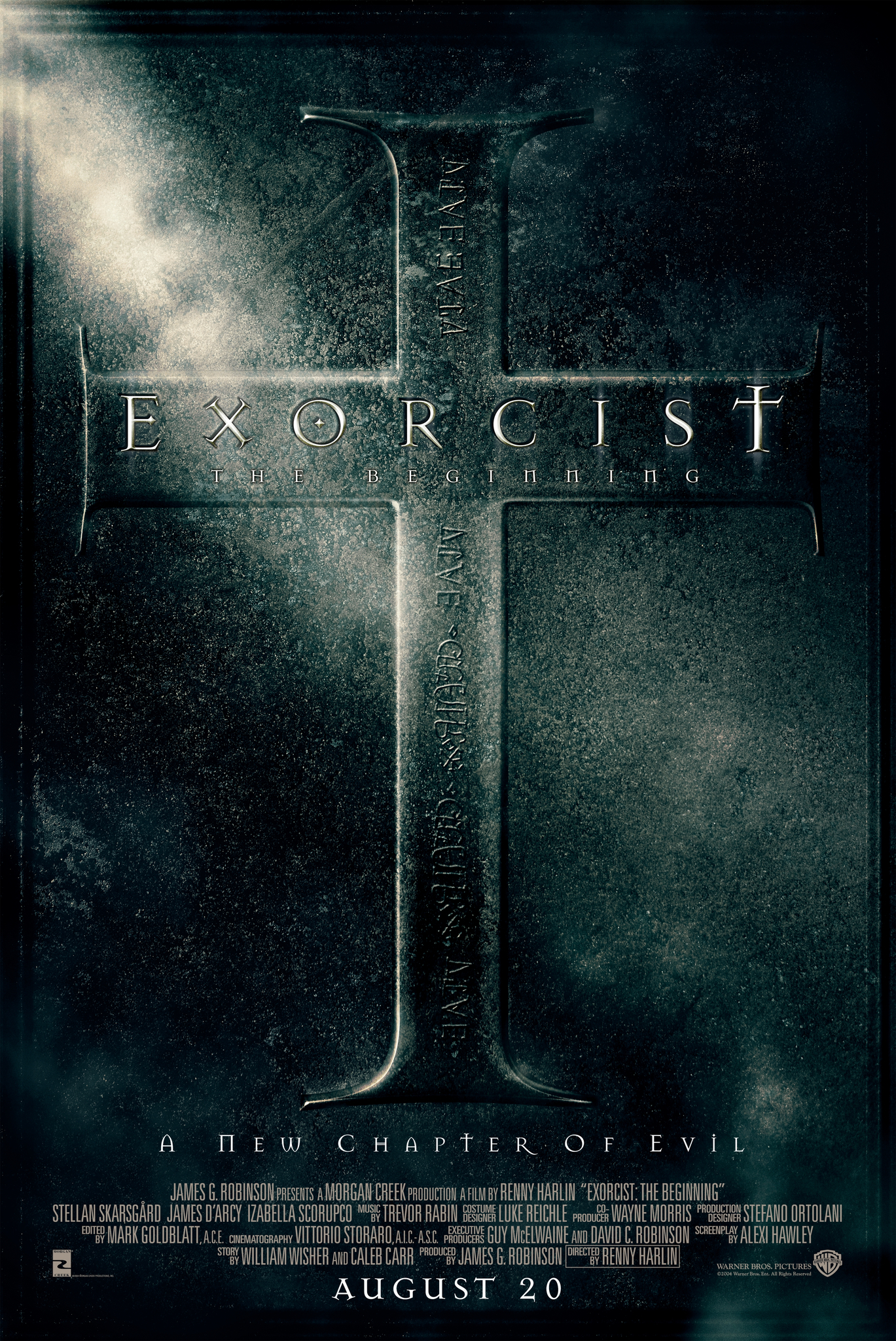 Exorcist The Beginning (2004) 720P Bluray X264 Esub [Dual Audio][Hindi 2 0 English 2 0] -Kmhd