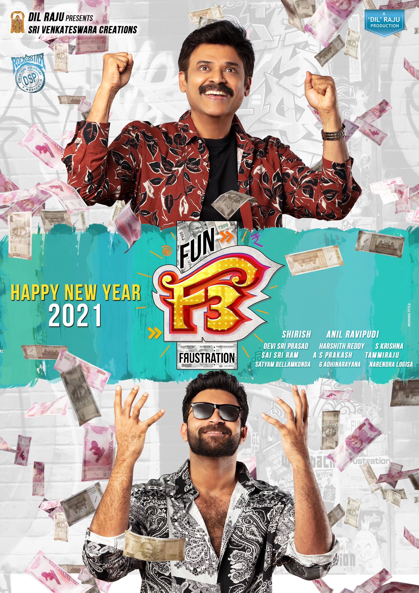 F3 Fun And Frustration (2022) Uncut 720P Webrip X264 Esub [Dual Audio][Hindi 2 0 Telugu 5 1] -Dmv