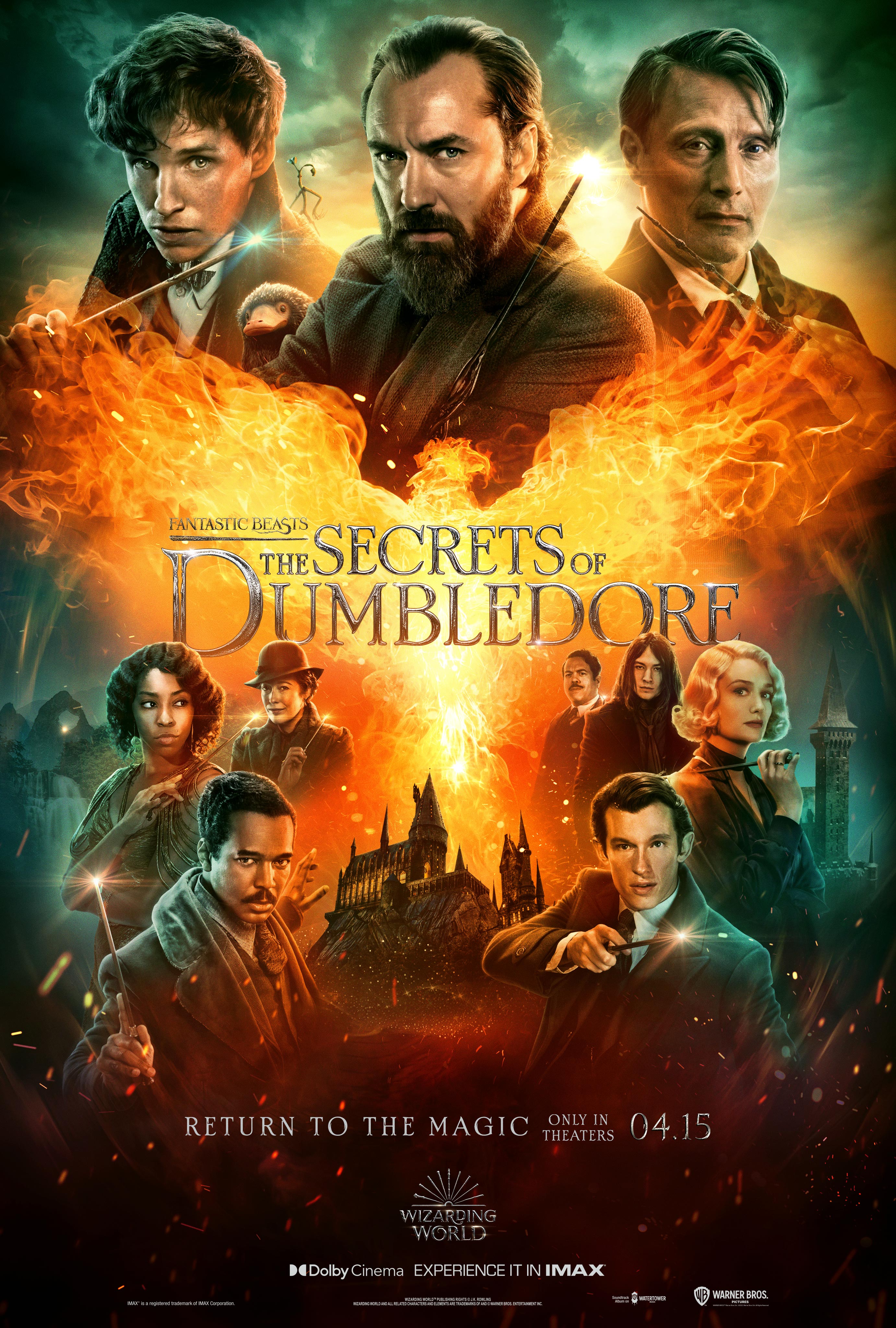Fantastic Beasts The Secrets Of Dumbledore (2022) 720P Bluray X264 Esub [Dual Audio][Hindi 5 1 English 5 1] -Mkvc
