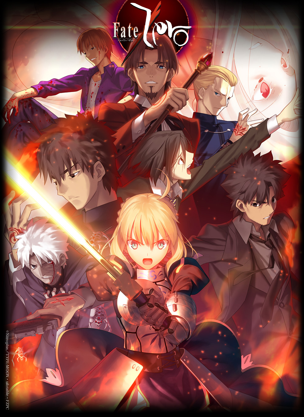 Fate Zero (Tv Cartoon 2011–2012) 1080P [Dual Audio]