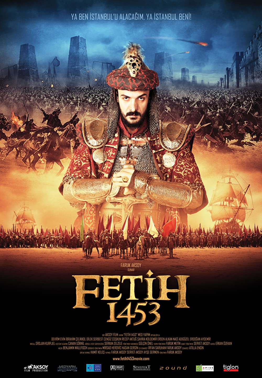 Fetih 1453 (2012) 1080P Bluray X265 Hevc Esub [Dual Audio][Hindi 2 0 Turkish 5 1] -Mkva