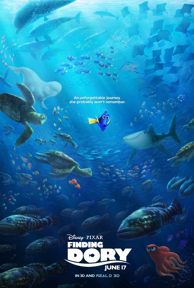 Finding Dory (2016) 720P Bluray X264 Msubs [Dual Audio][Hindi 5 1 English 5 1] -Mzverse
