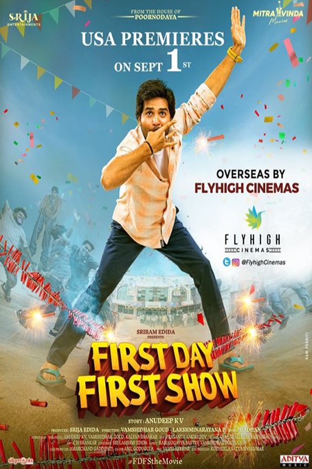 First Day First Show (2022) Uncut 720P Aha Webrip X264 Esub [Dual Audio][Hindi 2 0 Telugu 2 0] -Cinevood