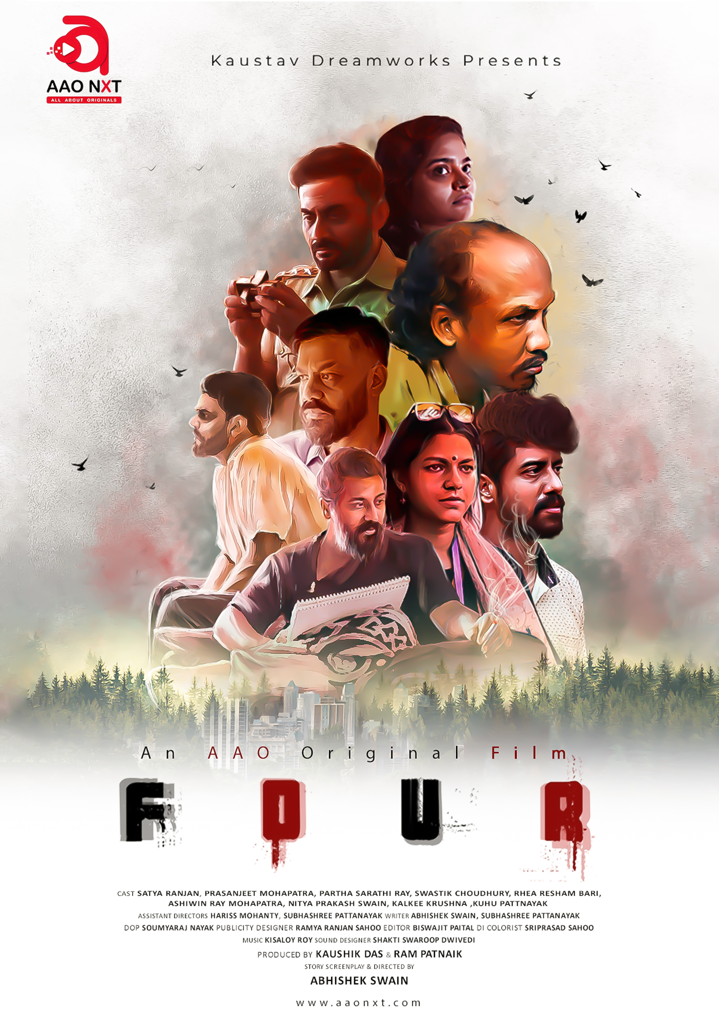 Four (2022) 1080P Webrip X265 Hevc Esub [Dual Audio][Hindi Dd2 0 Odia 2 0] -Smhd