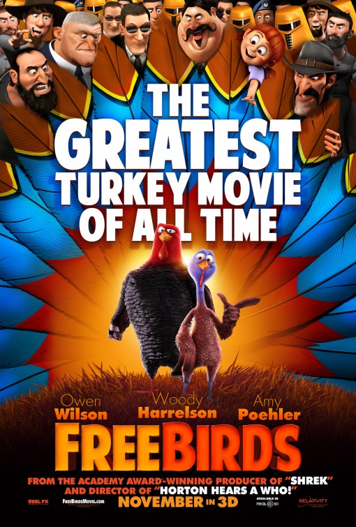 Free Birds 2013 720P Bluray 750Mb-Micromkv