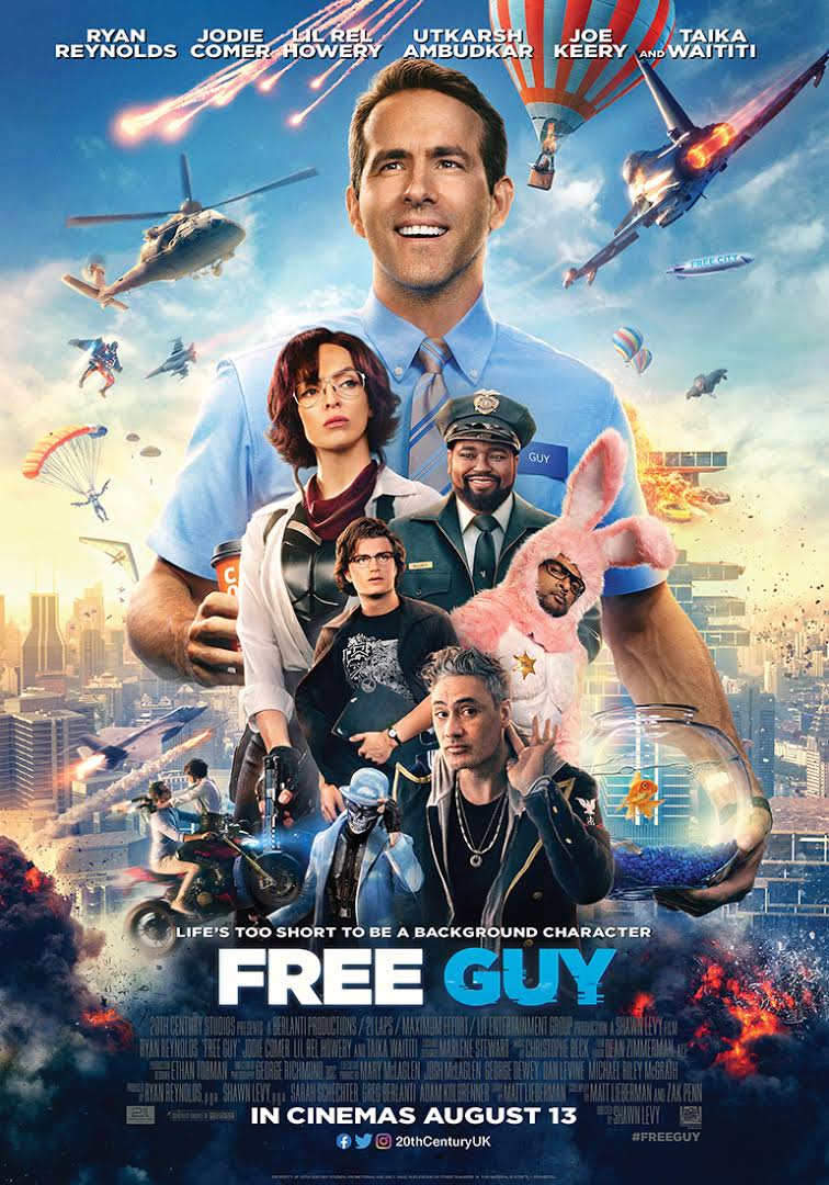 Free Guy (2021) 1080P Bluray X265 Hevc 10Bit Aac 7 1 Esub-Psa