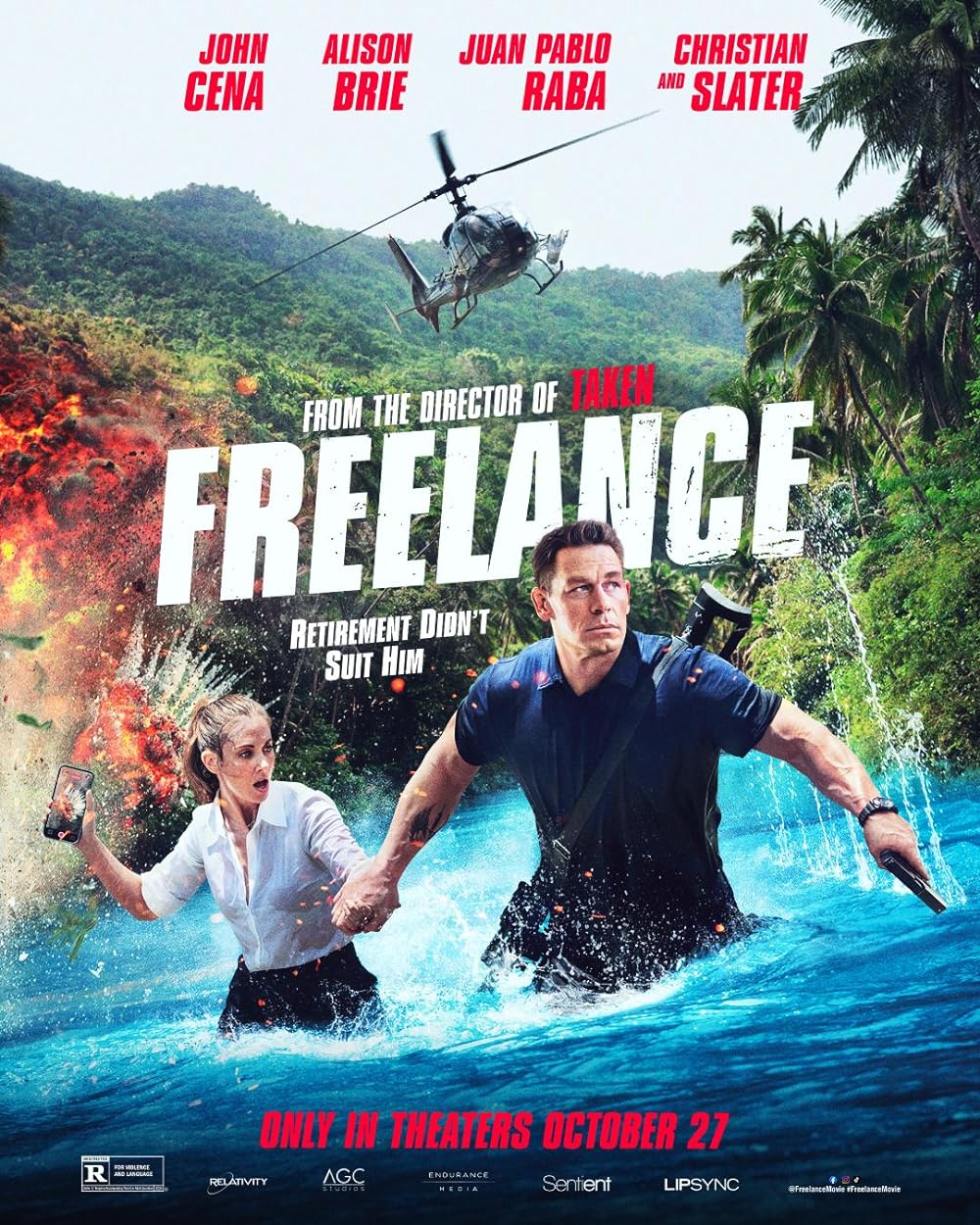 Freelance (2023) 720P Bluray X264 Esub [Dual Audio][Hindi 5 1 English 5 1] -Mkvc