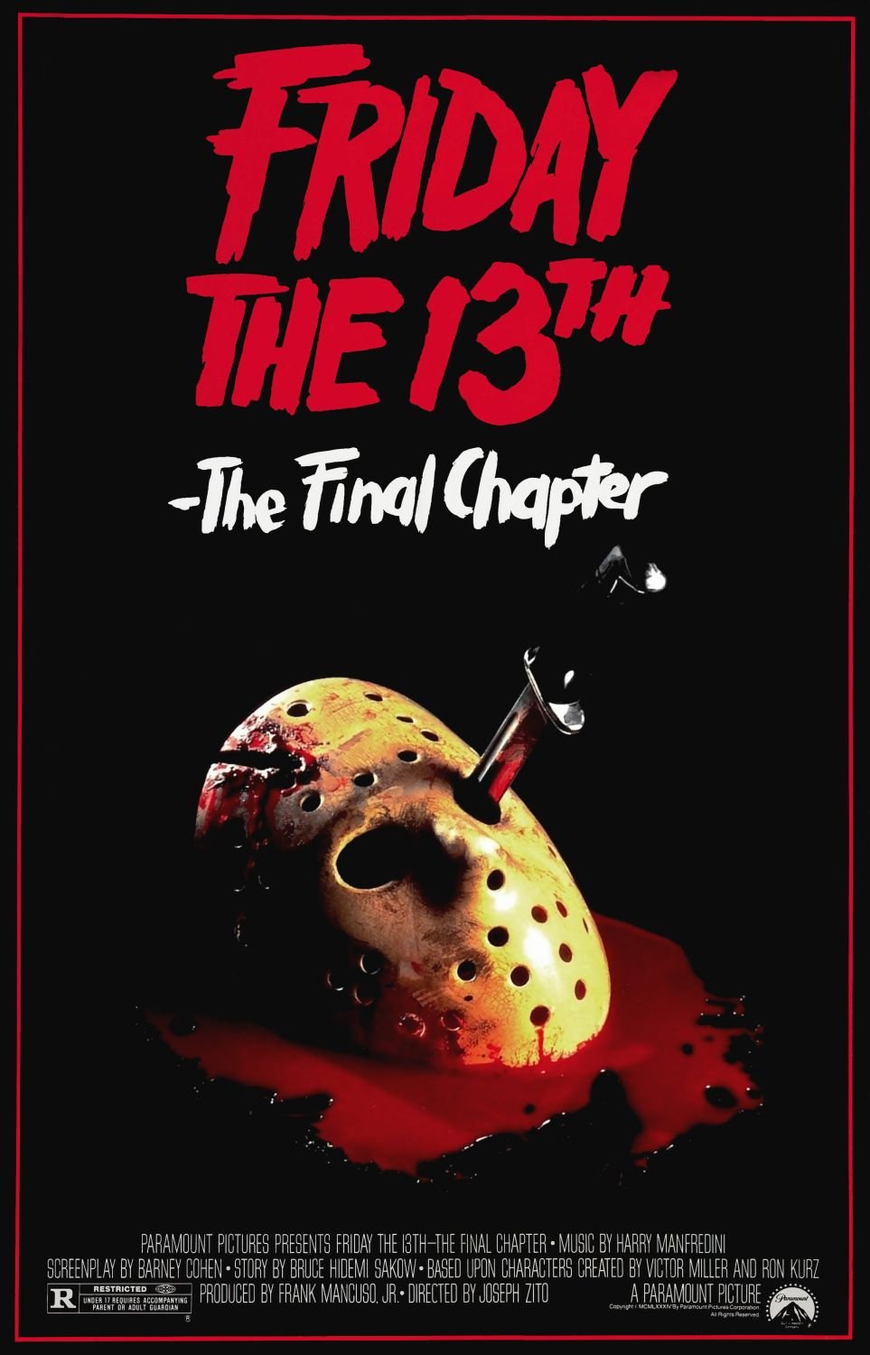 Friday The 13Th The Final Chapter (1984) 720P Bluray X264 Msubs [Dual Audio][Hindi 2 0 English 2 0] -Mkva