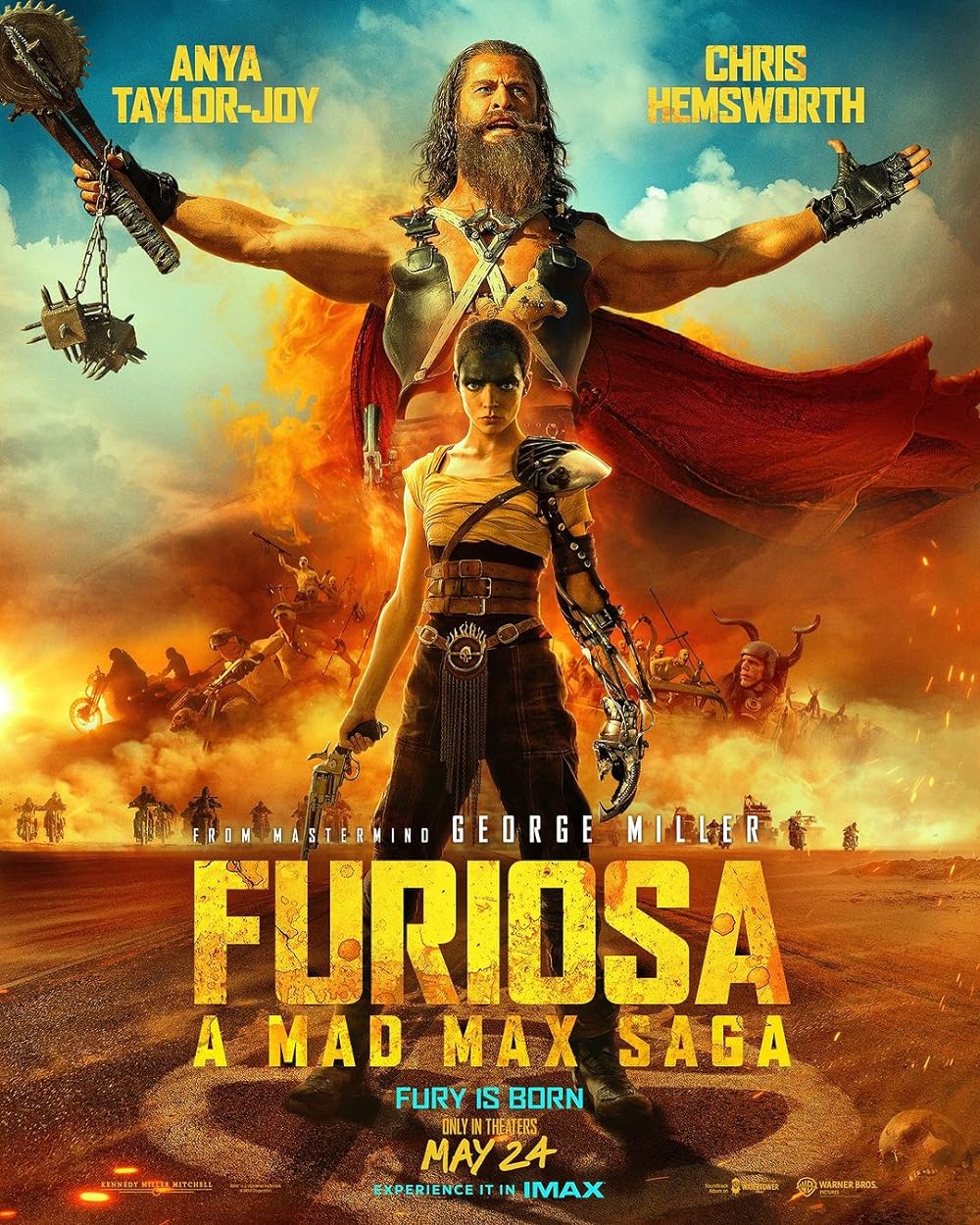 Furiosa A Mad Max Saga (2024) 1080P Bluray X265 Hevc Msubs [Dual Audio][Hindi 5 1 English 5 1] -Mkvc