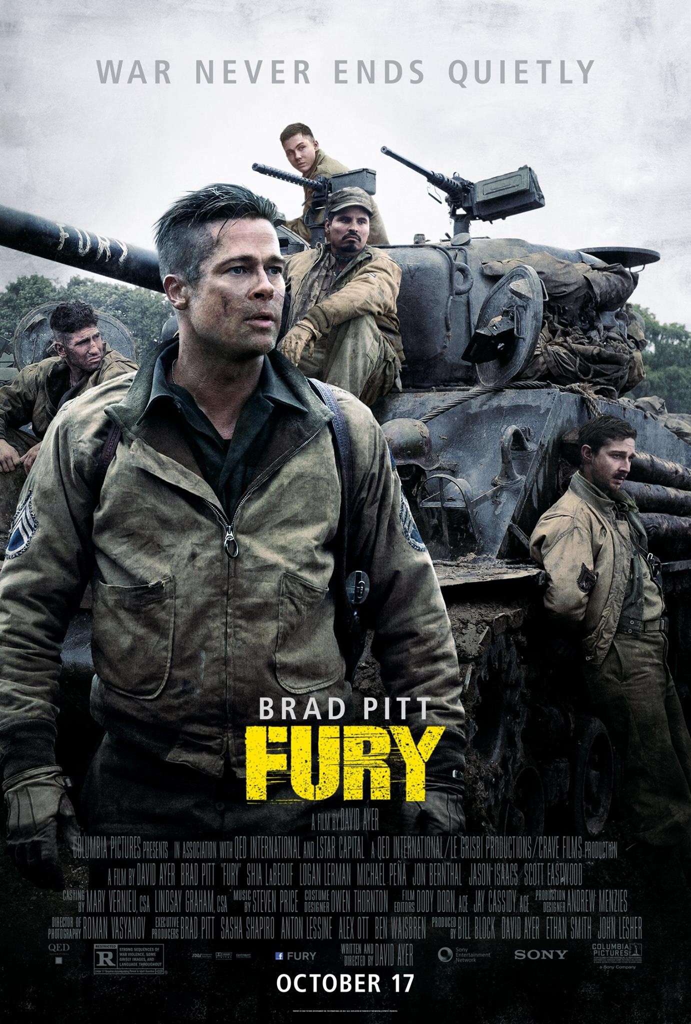 Fury 2014 720P Bluray X264 Yify