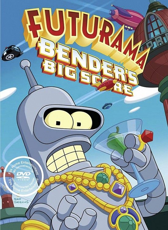 Futurama Benders Big Score 2007 720P Hdtvrip 264-Chattchitto
