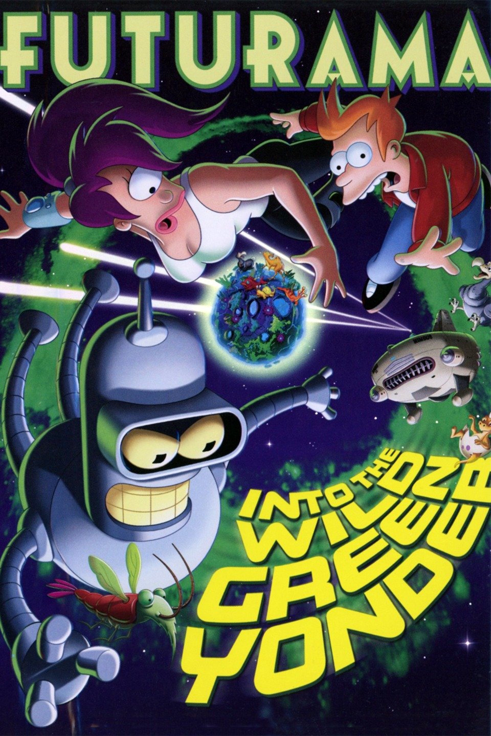 Futurama Into The Wild Green Yonder 2009 720P Bluray X264 Esub-Pahe