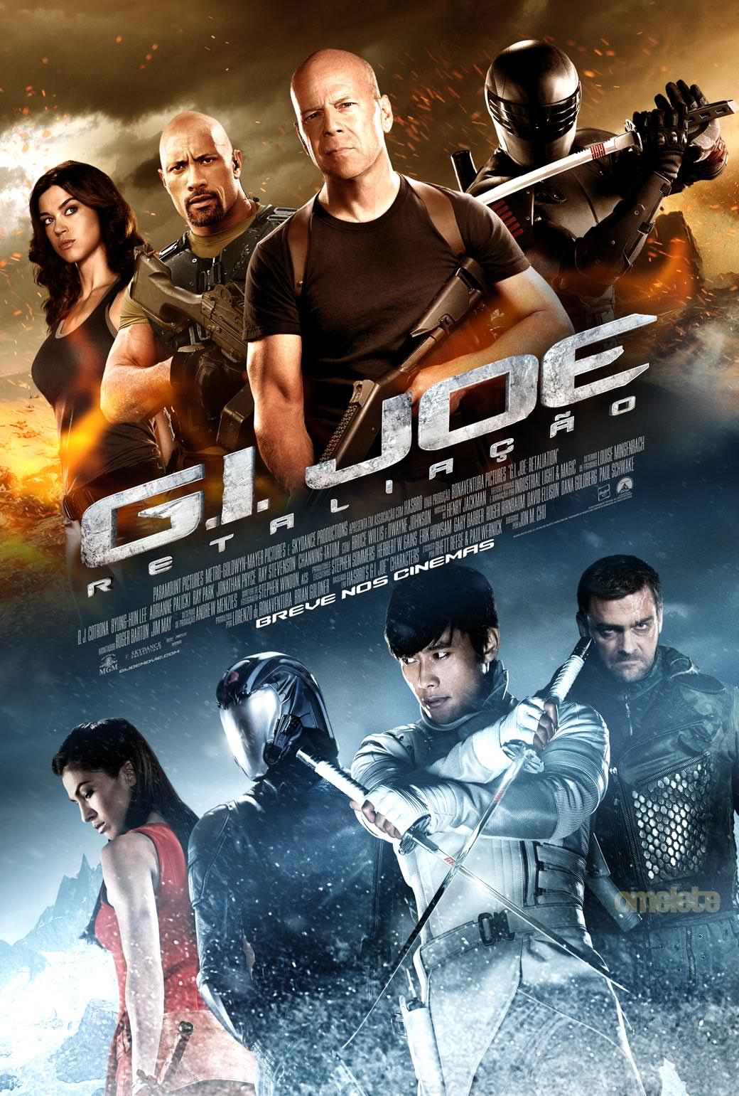 G I Joe Retaliation (2013) 720P Brrip X264[Dual-Audio][English Hindi Dd 5 1] - Mafiaking [Team Exd]