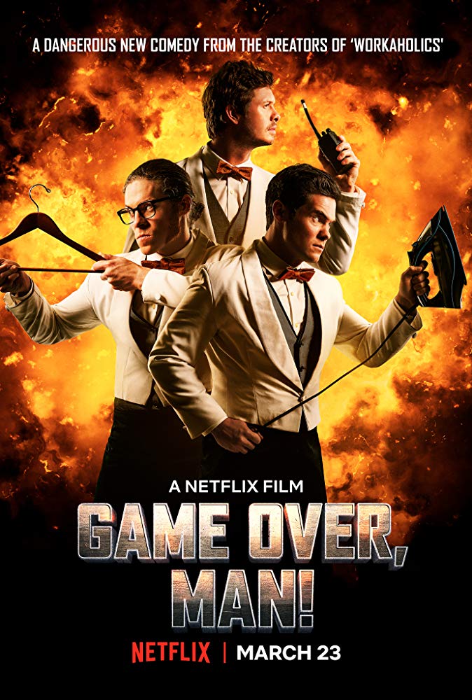 Game Over Man 2018 720P Nf Webrip 800Mb Mkvcage