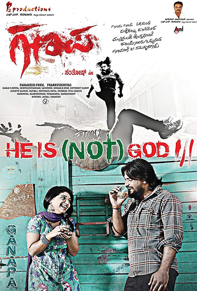 Ganapa (2015) Hindi Dubbed 720P Web-Hd X264 Aac [Movcr]