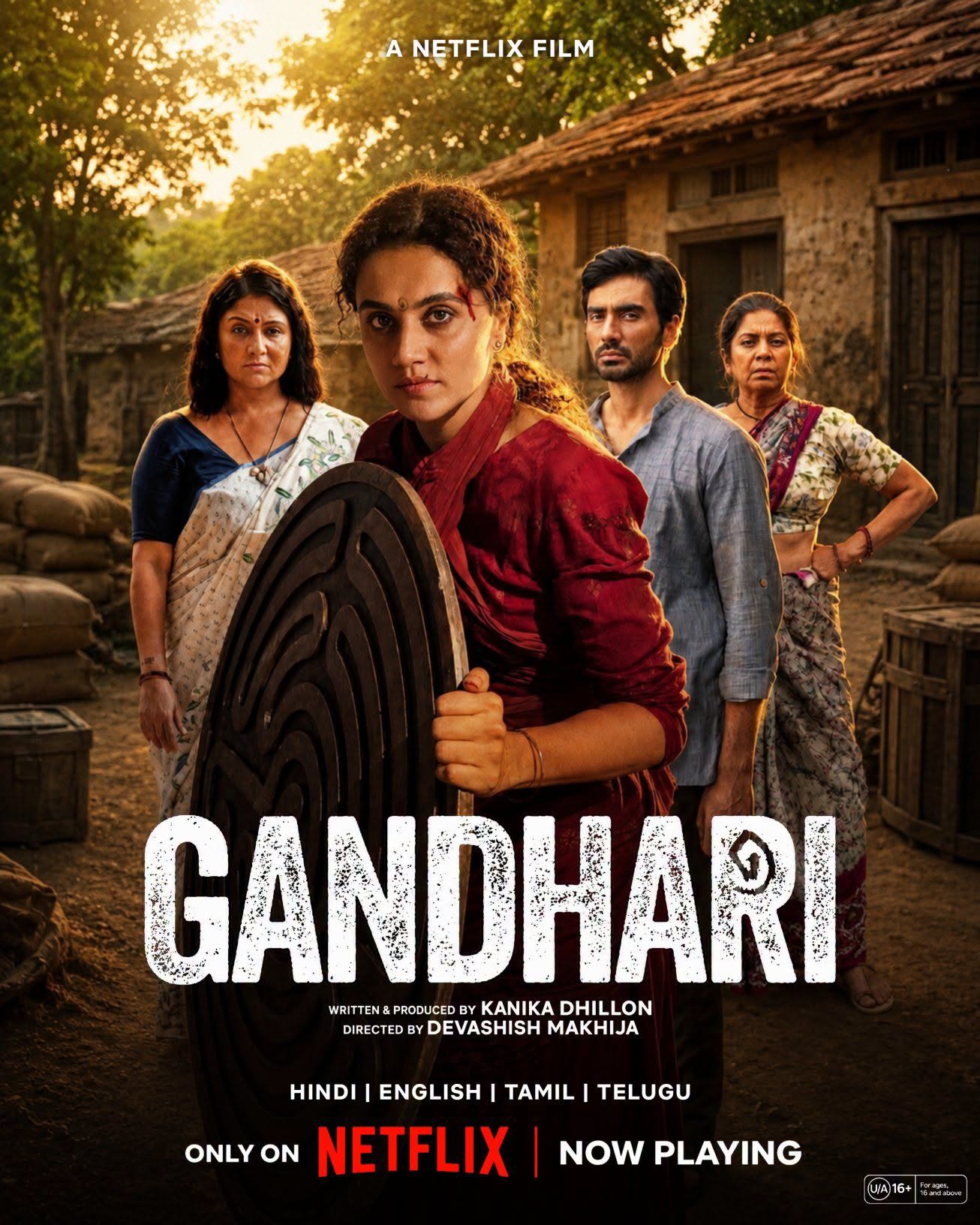 Gandhari (2026) Hindi 720P Nf Webrip X264 Aac 5 1 Esub - Hdhub4U