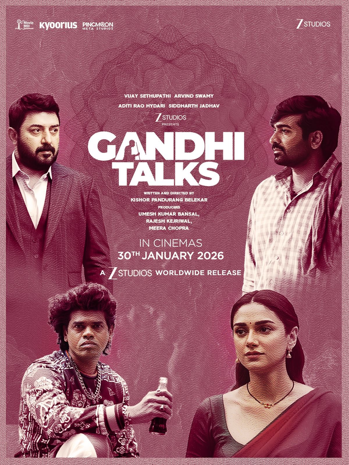 Gandhi Talks (2026) Uncut 1080P Webrip X264 Esub [Dual Audio][Hindi 5 1 Tamil 5 1] -Dmv