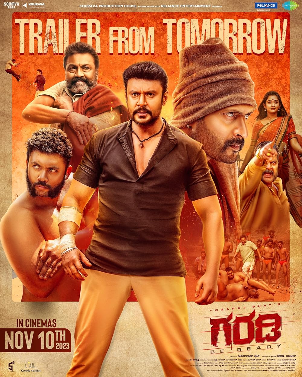 Garadi (2023) Uncut 720P Webrip X264 Esub [Dual Audio][Hindi 2 0 Kannada 5 1] -Dmv