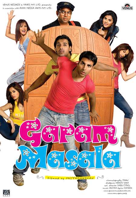 Garam Masala (2005) Hindi 1080P Web-Hd X264 Aac { Tara }