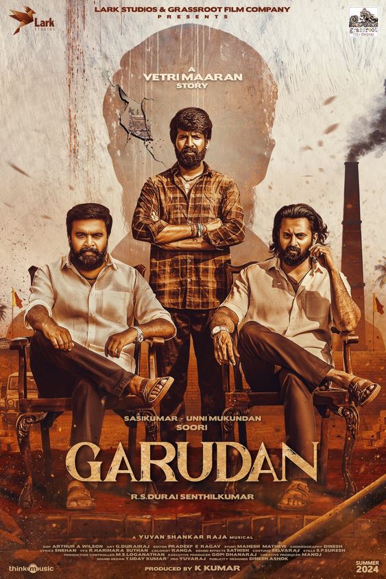 Garudan (2024) Tamil 1080P Webrip X265 Hevc Dd5 1 Esub -1Tmv