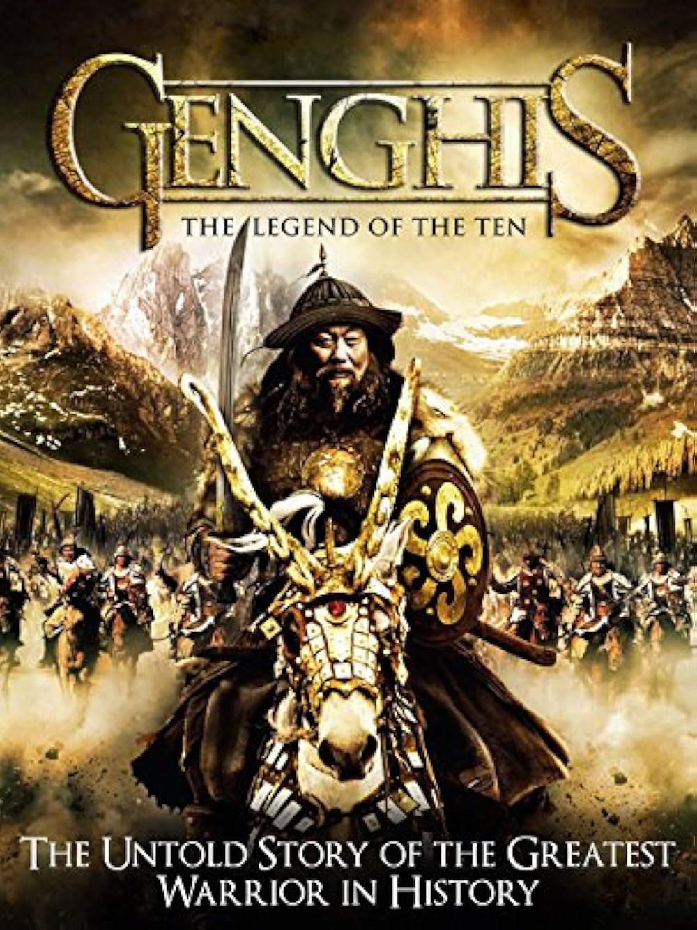 Genghis The Legend Of The Ten (2012) Amzn-Web X264 Esub [Dual Audio][Hindi 2 0 Mongolian 5 1] -Msverse