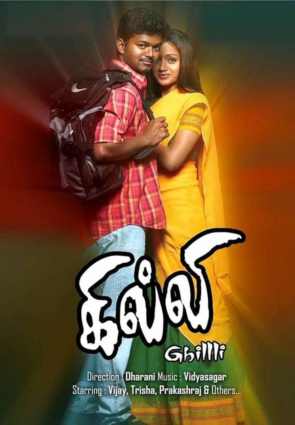 Ghilli (2004) Uncut 1080P Webrip X264 Esub [Dual Audio][Hindi 2 0 Tamil 2 0] -Dmv