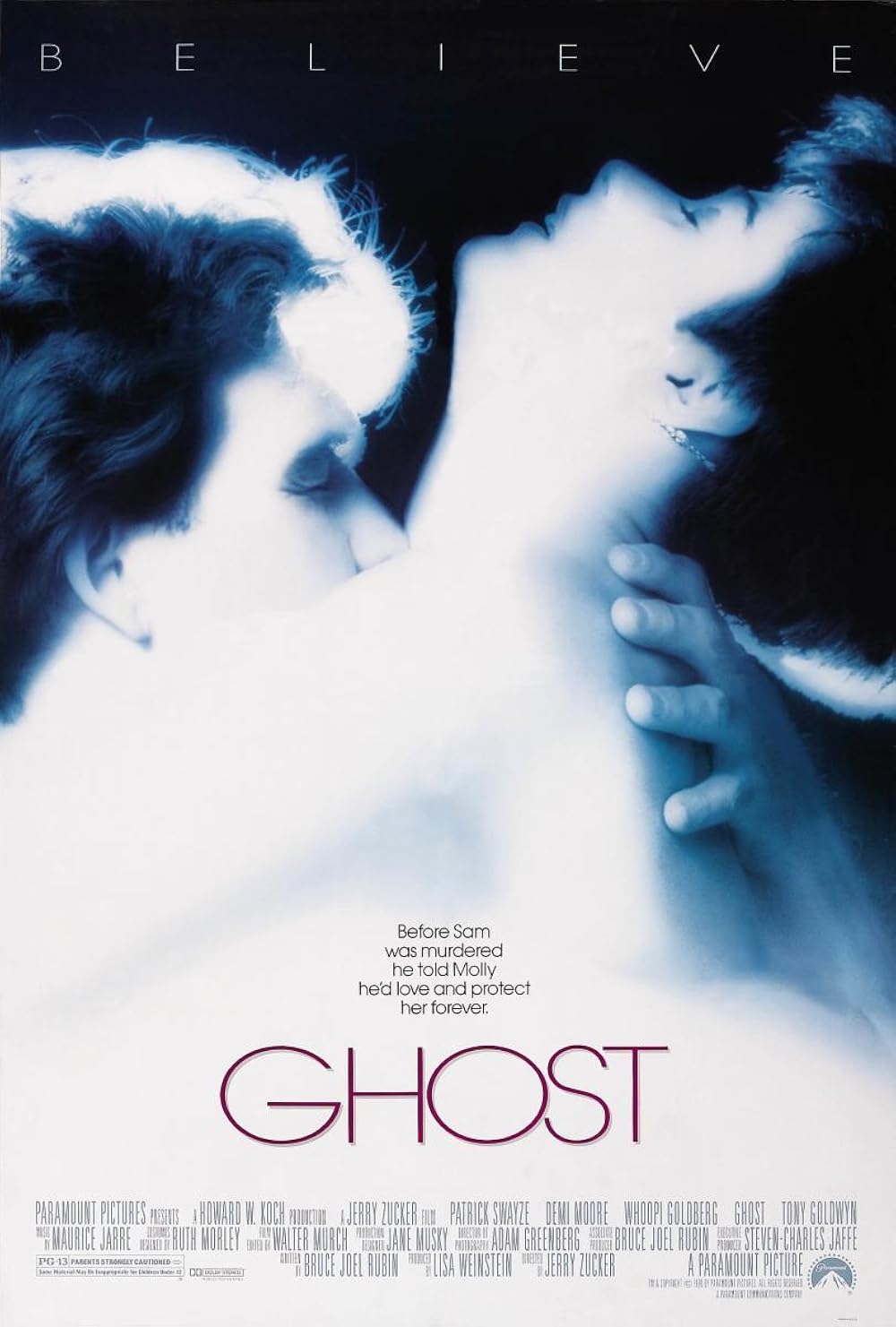 Ghost (1990) Rem 1080P Bluray X265 Hevc Esub [Dual Audio][Hindi 2 0 English 5 1] -Mkvc