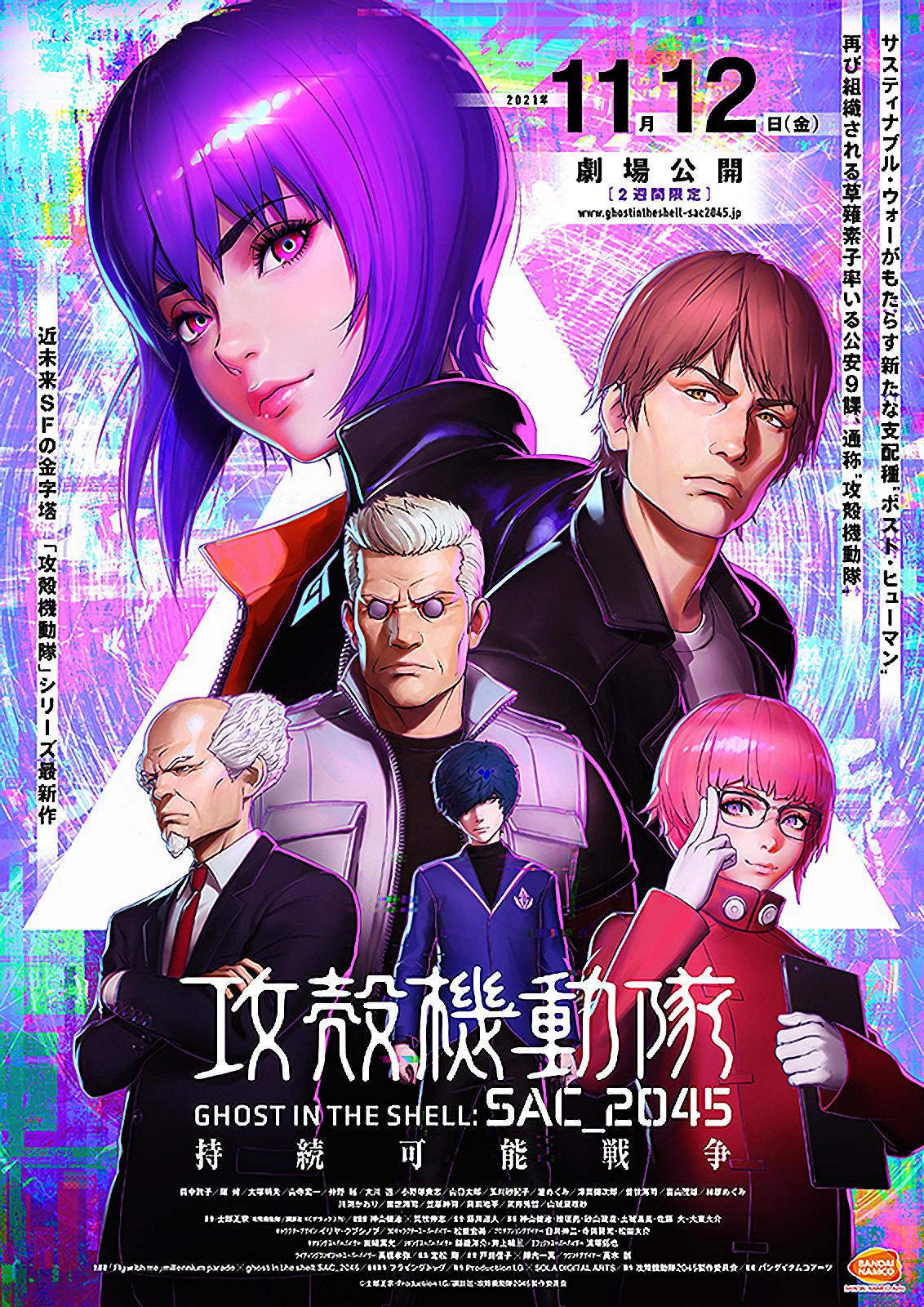 Ghost In The Shell Sac 2045 Sustainable War (2021) 720P Nf-Web X264 Msubs [Multi Audio][Hindi 5 1 English 5 1 Japanese 5 1] -Mkva